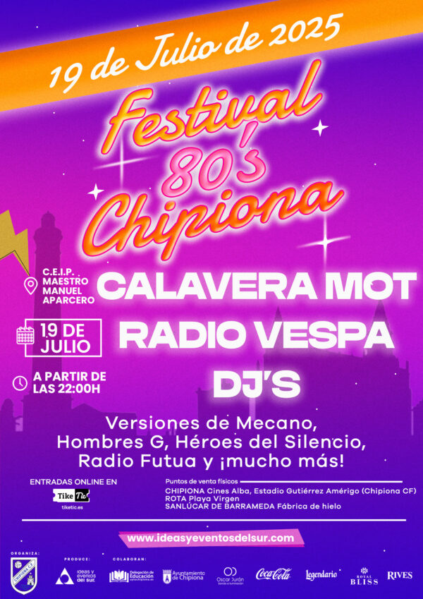 FESTIVAL OCHENTERO - CHIPIONA 2025