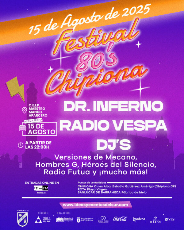 FESTIVAL OCHENTERO - CHIPIONA 2025