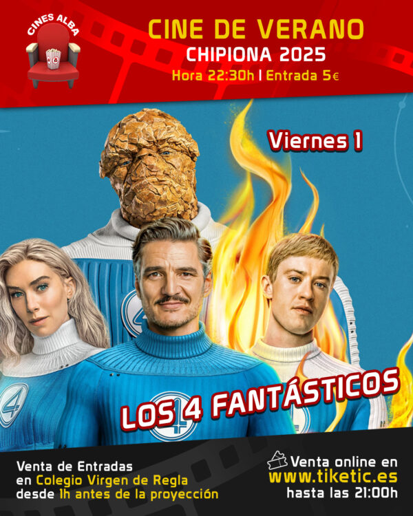 LOS 4 FANTÁSTICOS - 1 DE AGOSTO