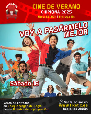 VOY A PASÁRMELO MEJOR- 16 DE AGOSTO