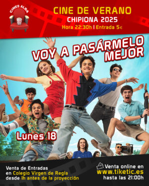 VOY A PASÁRMELO MEJOR- 18 DE AGOSTO