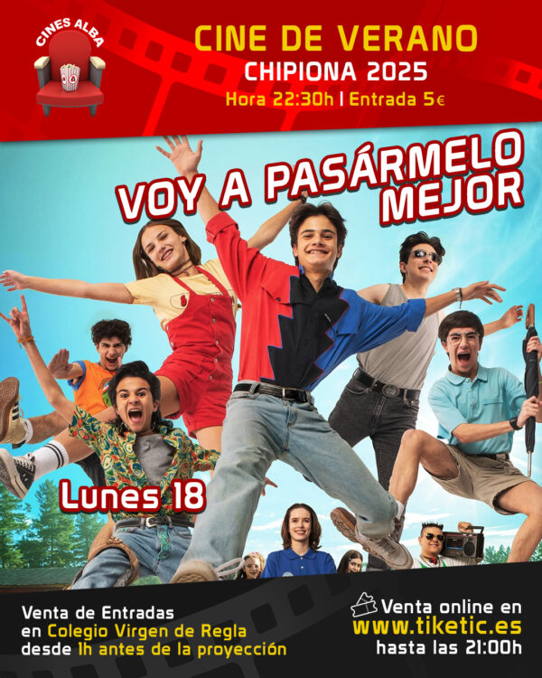 VOY A PASÁRMELO MEJOR- 18 DE AGOSTO