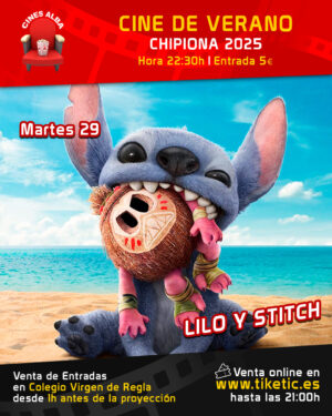 LILO & STITCH- 29 DE JULIO