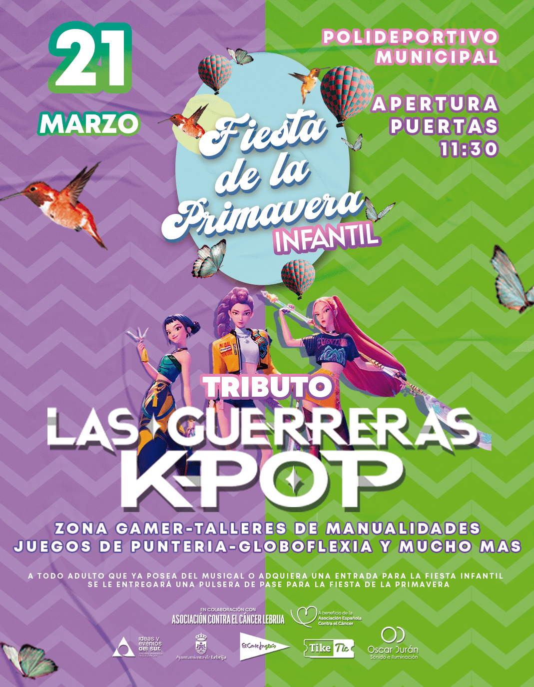 LAS GUERRERAS K-POP FIESTA DE LA PRIMAVERA INFANTIL (LEBRIJA)