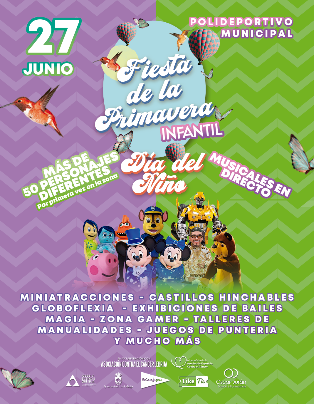 Fiesta de la Primavera Infantil Lebrija 2026
